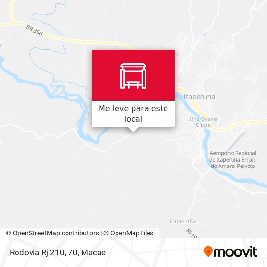 Rodovia Rj 210, 70 mapa