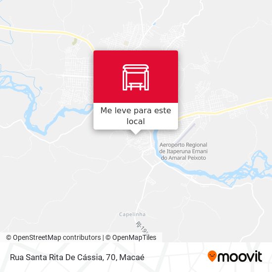Rua Santa Rita De Cássia, 70 mapa