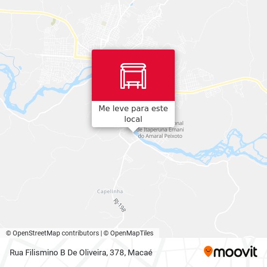 Rua Filismino B De Oliveira, 378 mapa