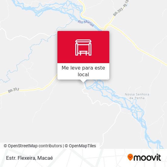 Estr. Flexeira mapa
