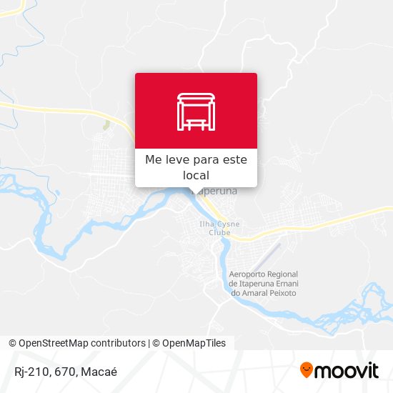 Rj-210, 670 mapa