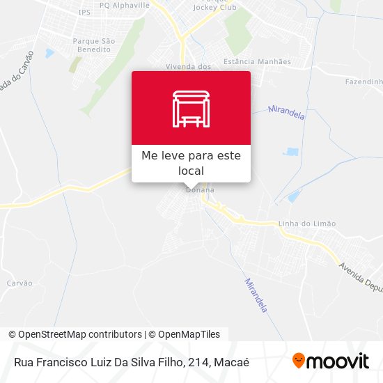 Rua Francisco Luiz Da Silva Filho, 214 mapa