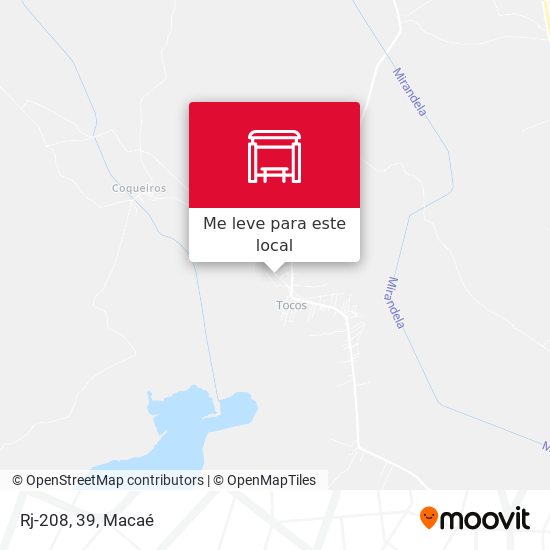 Rj-208, 39 mapa