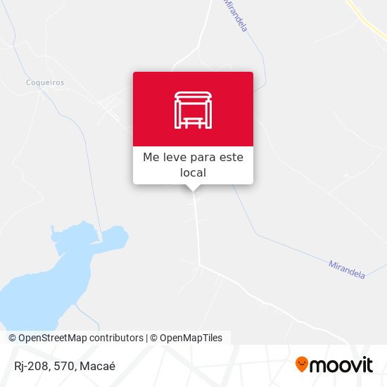 Rj-208, 570 mapa