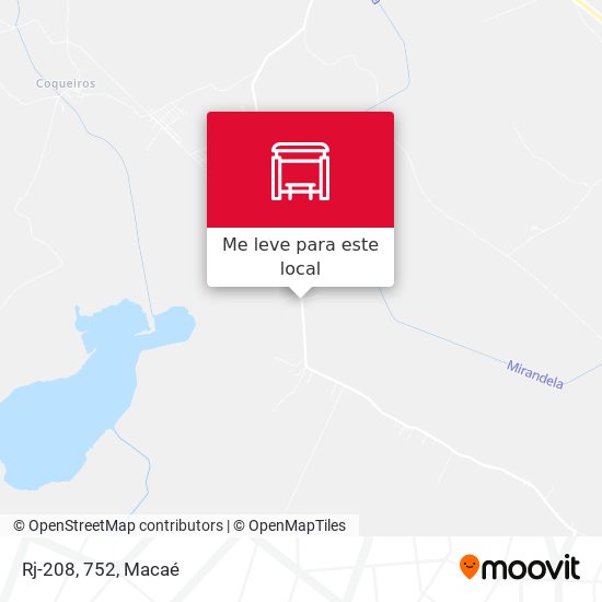 Rj-208, 752 mapa