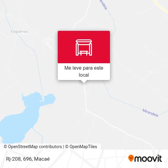 Rj-208, 696 mapa