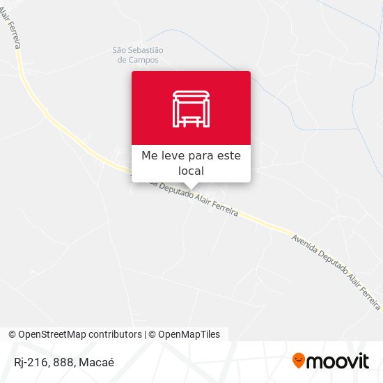 Rj-216, 888 mapa