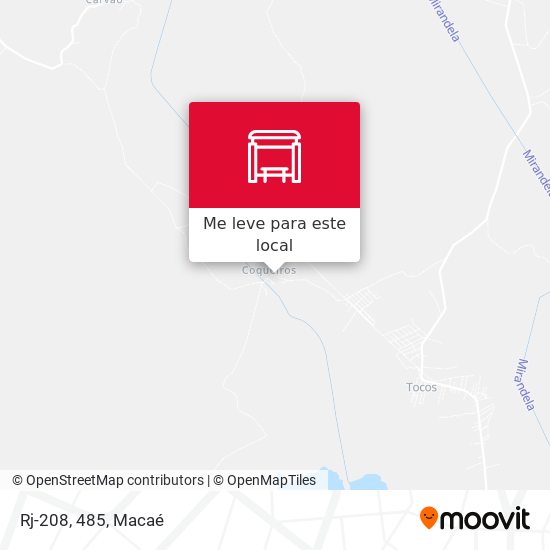 Rj-208, 485 mapa