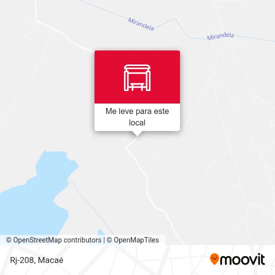Rj-208 mapa