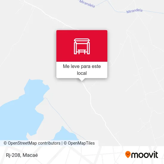 Rj-208 mapa