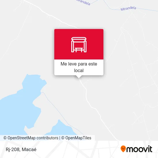 Rj-208 mapa