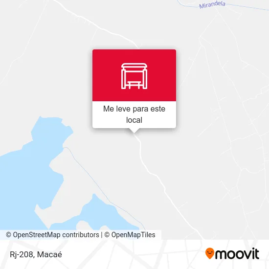 Rj-208 mapa
