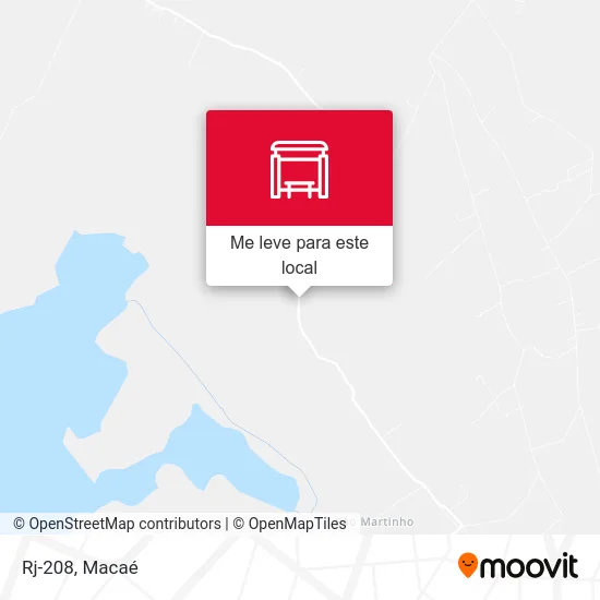 Rj-208 mapa
