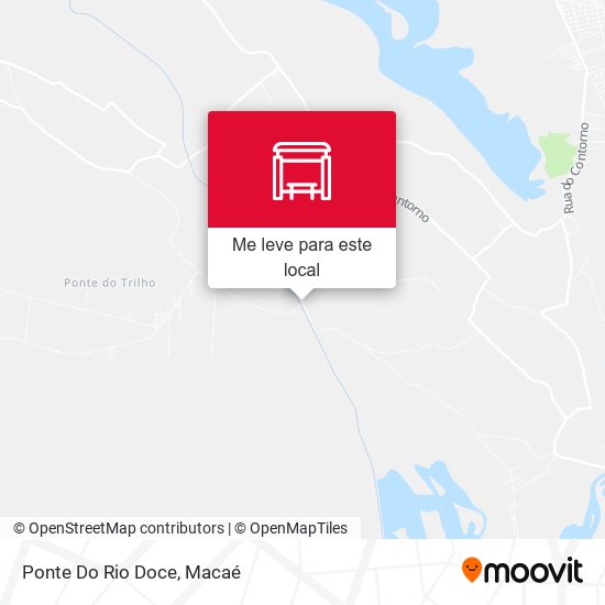 Ponte Do Rio Doce mapa
