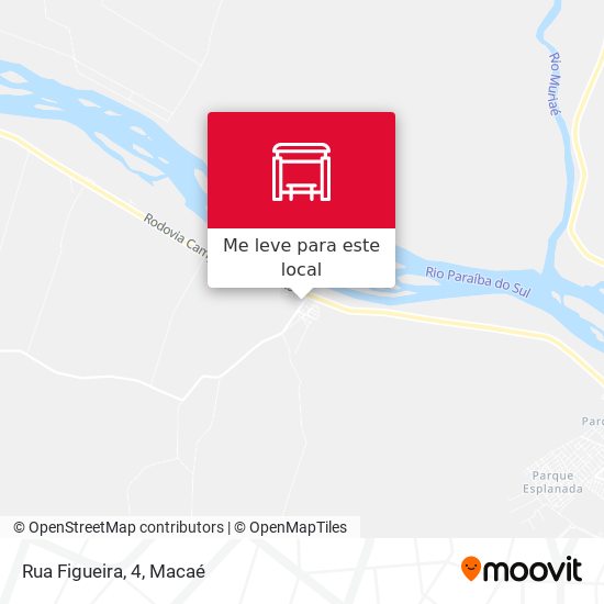 Rua Figueira, 4 mapa