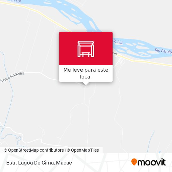 Estr. Lagoa De Cima mapa