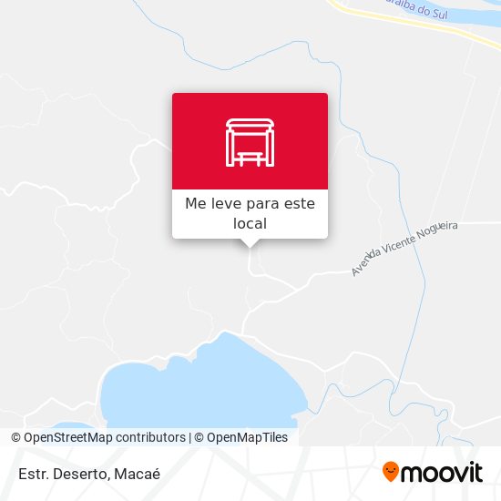 Estr. Deserto mapa
