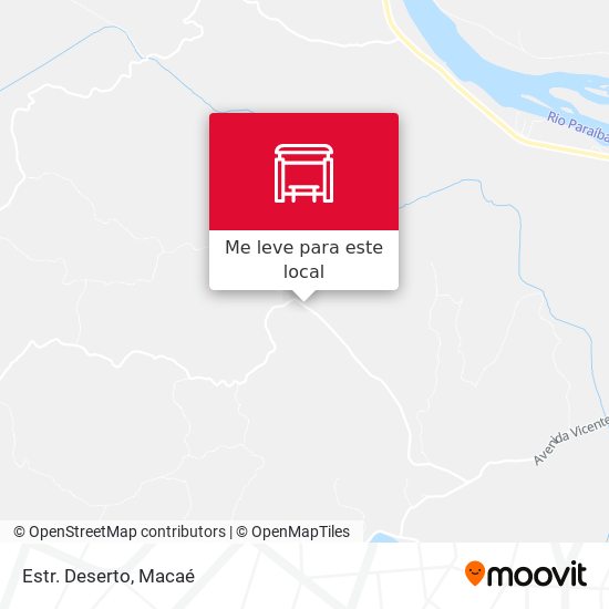 Estr. Deserto mapa