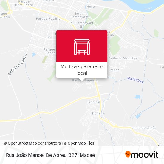 Rua João Manoel De Abreu, 327 mapa