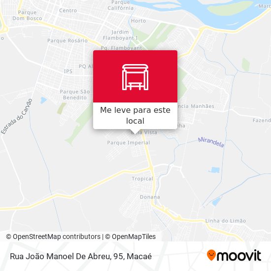 Rua João Manoel De Abreu, 95 mapa