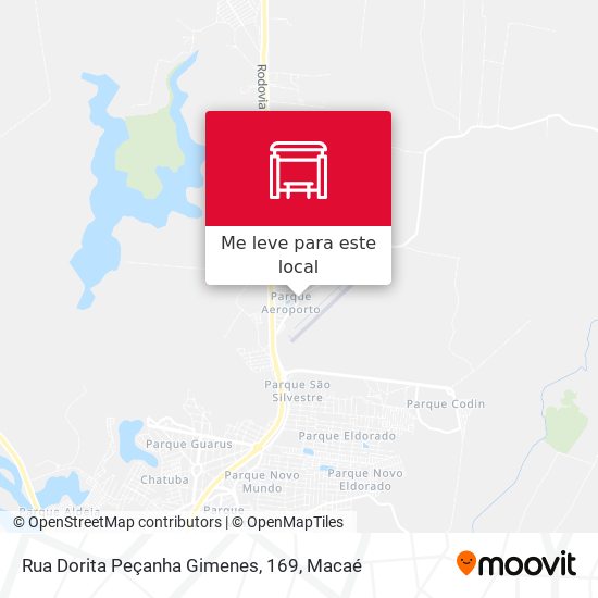 Rua Dorita Peçanha Gimenes, 169 mapa