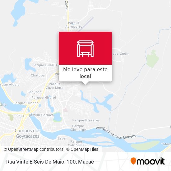 Rua Vinte E Seis De Maio, 100 mapa