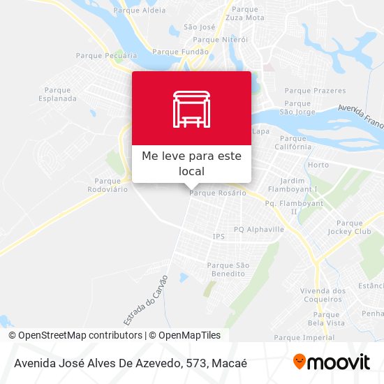 Avenida José Alves De Azevedo, 573 mapa