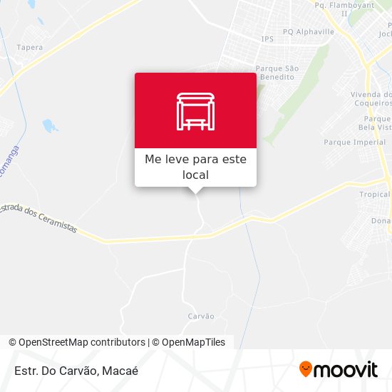 Estr. Do Carvão mapa