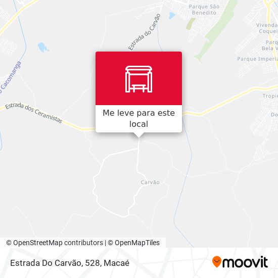 Estrada Do Carvão, 528 mapa