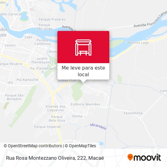 Rua Rosa Montezzano Oliveira, 222 mapa