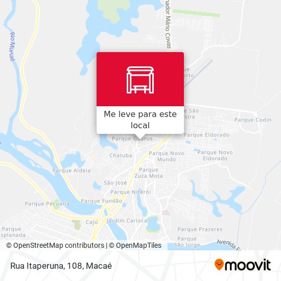 Rua Itaperuna, 108 mapa