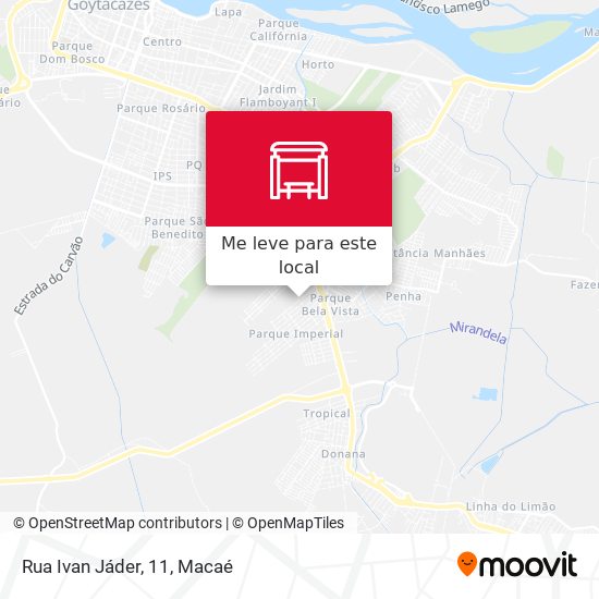 Rua Ivan Jáder, 11 mapa