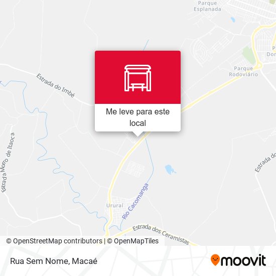 Rua Sem Nome mapa