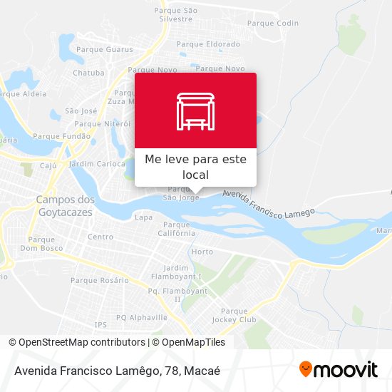 Avenida Francisco Lamêgo, 78 mapa