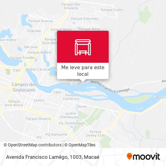 Avenida Francisco Lamêgo, 1003 mapa