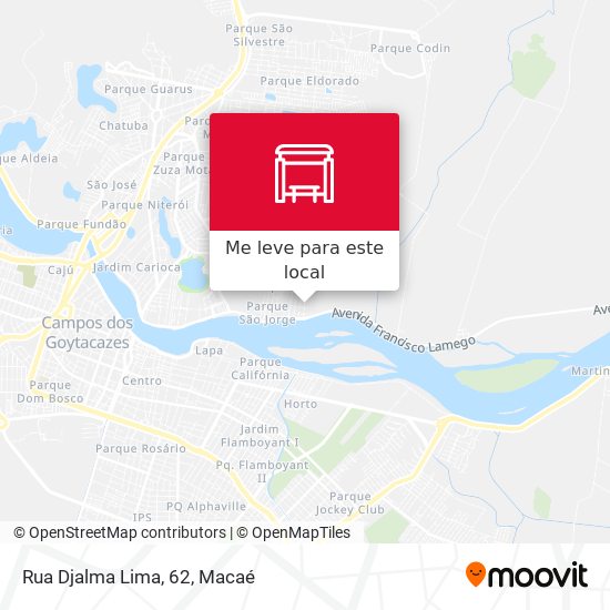 Rua Djalma Lima, 62 mapa