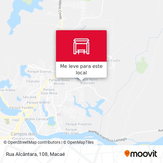 Rua Alcântara, 108 mapa