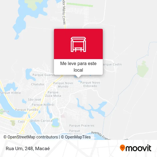 Rua Um, 248 mapa