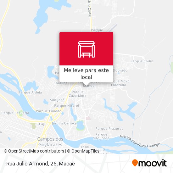 Rua Júlio Armond, 25 mapa