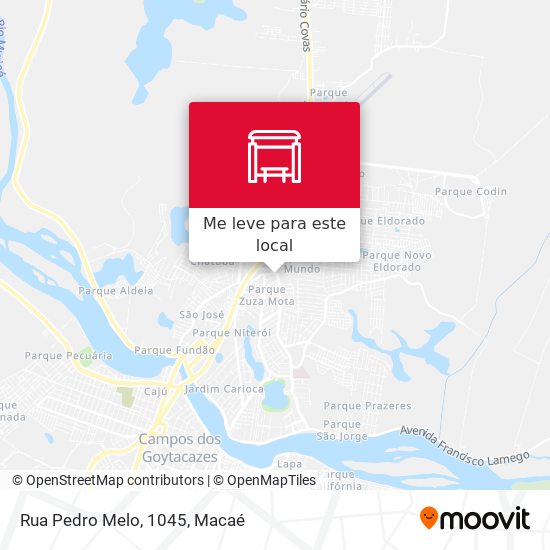 Rua Pedro Melo, 1045 mapa