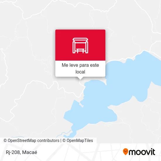 Rj-208 mapa