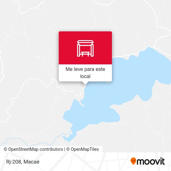 Rj-208 mapa