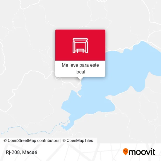 Rj-208 mapa