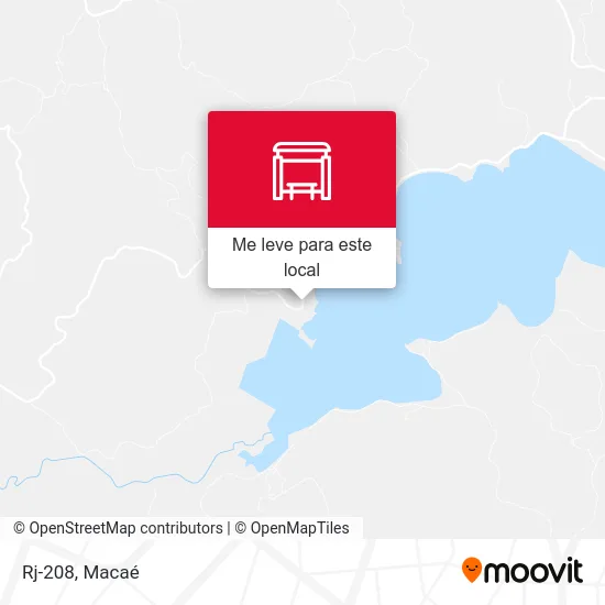 Rj-208 mapa