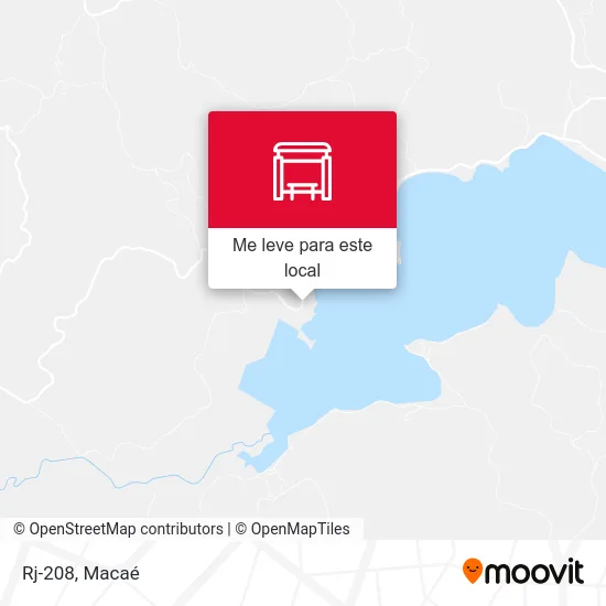 Rj-208 mapa
