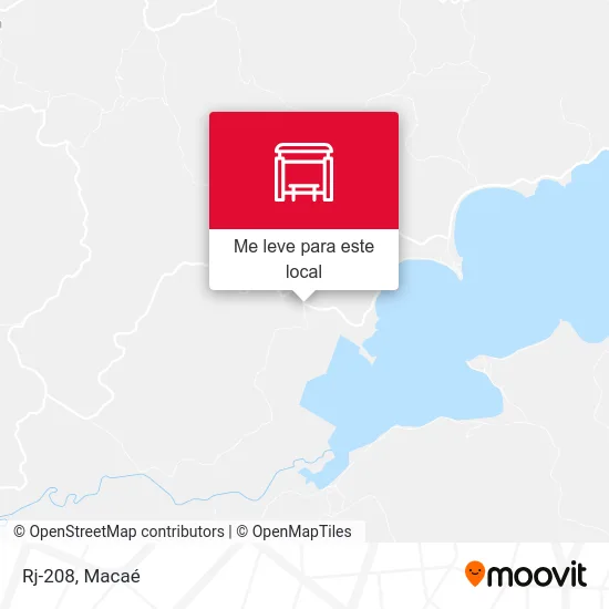 Rj-208 mapa