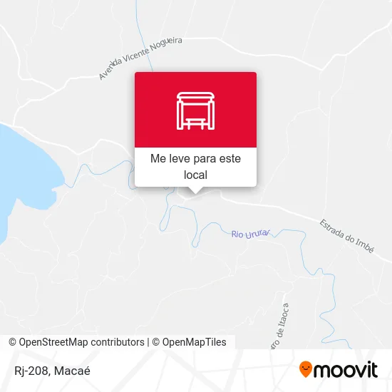 Rj-208 mapa