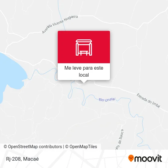 Rj-208 mapa