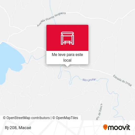 Rj-208 mapa