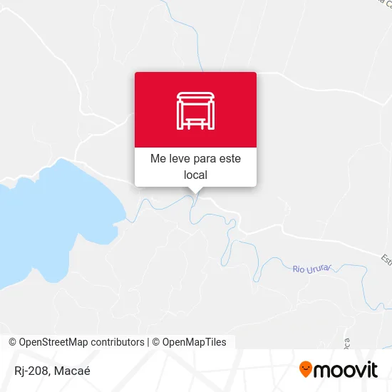 Rj-208 mapa